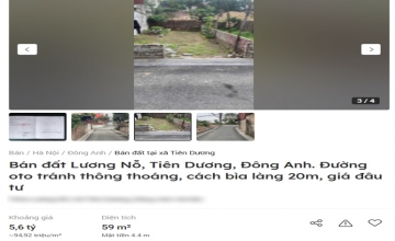 Đất nền Đông Anh đã đi qua “vùng giá rẻ” – dưới 50 triệu/m² gần như chỉ còn trong ký ức.