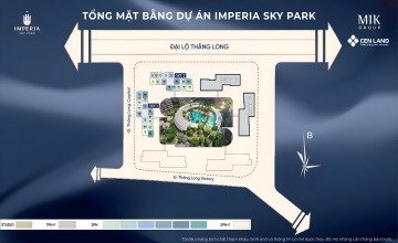 Imperia Sky Park Nam An Khánh – Mặt bằng tinh tế và thiết kế “định hướng tương lai”